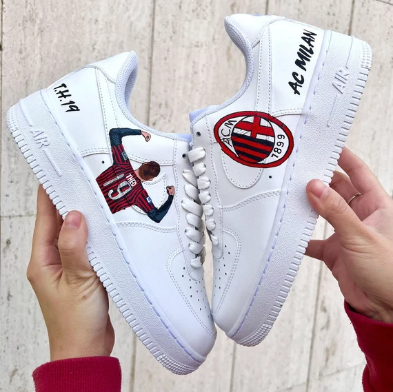 Ac Milan Air Force 01 Shoes 1 Ac Milan Air Force 01 Shoes