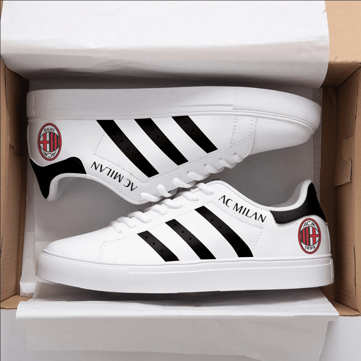 Ac Milan Stan Smith Shoes 1 Ac Milan Stan Smith Shoes