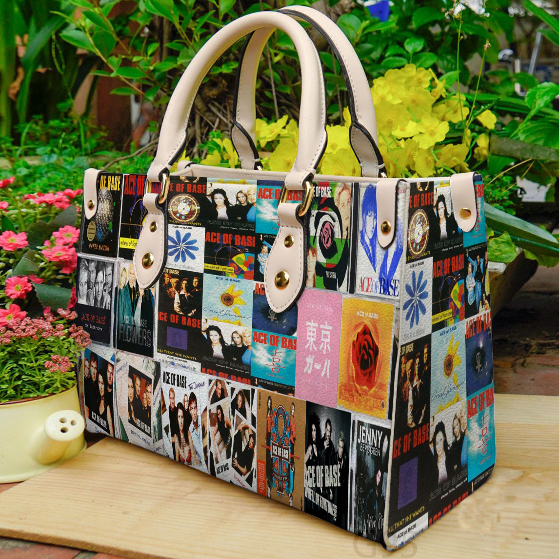 Ace Of Base Leather Handbag 1 Ace Of Base Leather Handbag