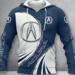 Acura Hoodie Zip Hoodie 3D