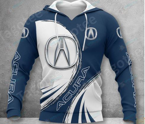 Acura Hoodie Zip Hoodie 3D 1 Acura Hoodie Zip Hoodie 3D