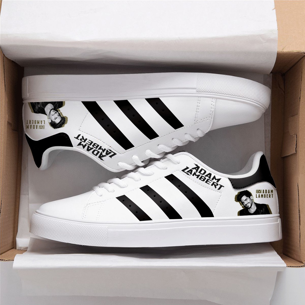 Adam Lambert Stan Smith Shoes 1 Adam Lambert Stan Smith Shoes