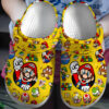 Adorable Super Mario Game Yellow Clogs
