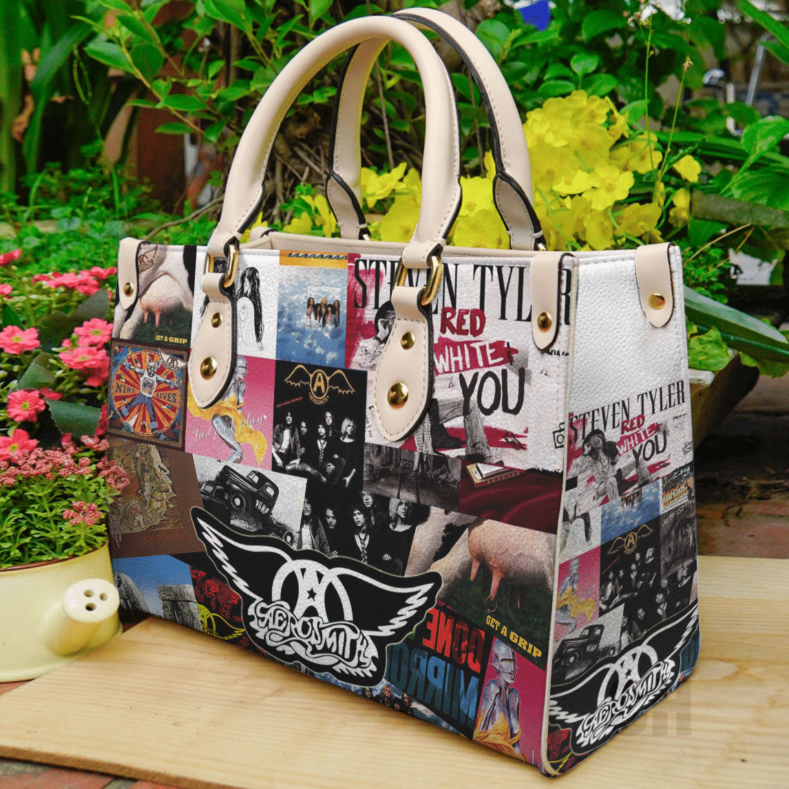 Aerosmith Leather Handbag 1 Aerosmith Leather Handbag