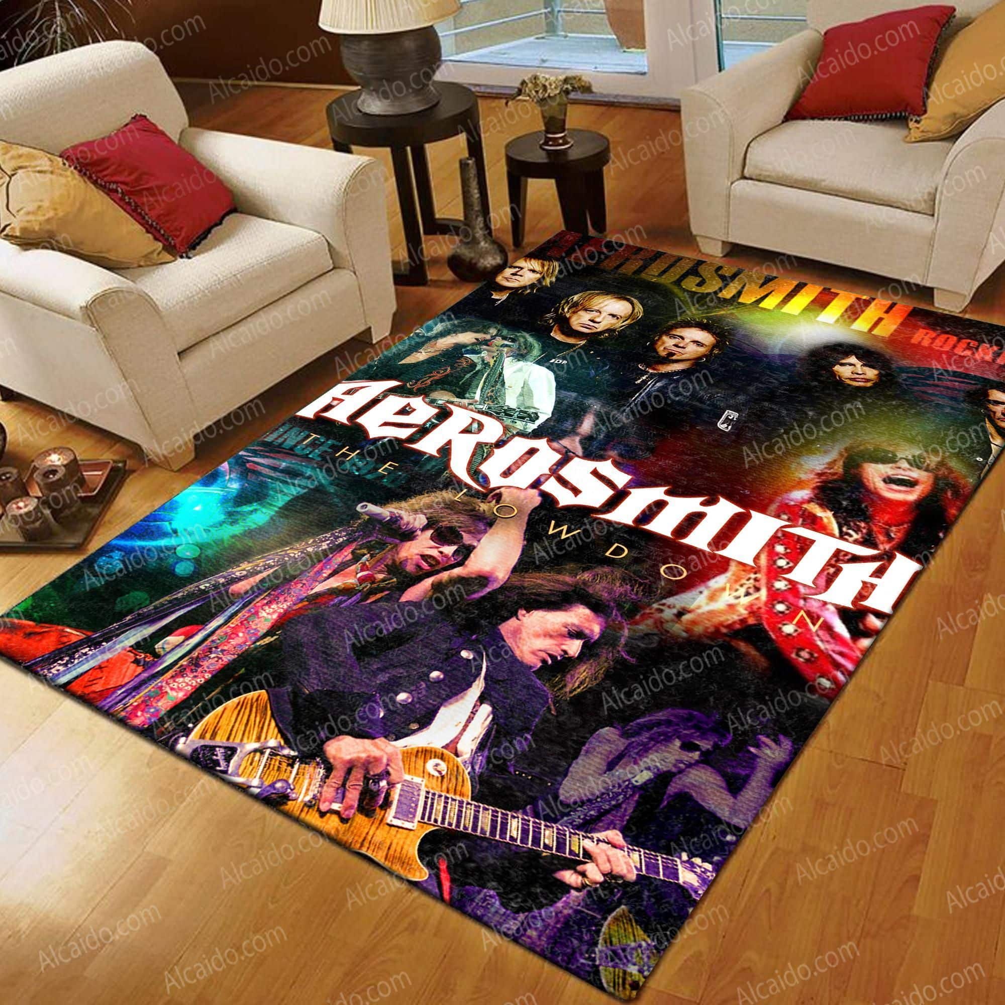 Aerosmith Lover Area Rug 1 Aerosmith Lover Area Rug
