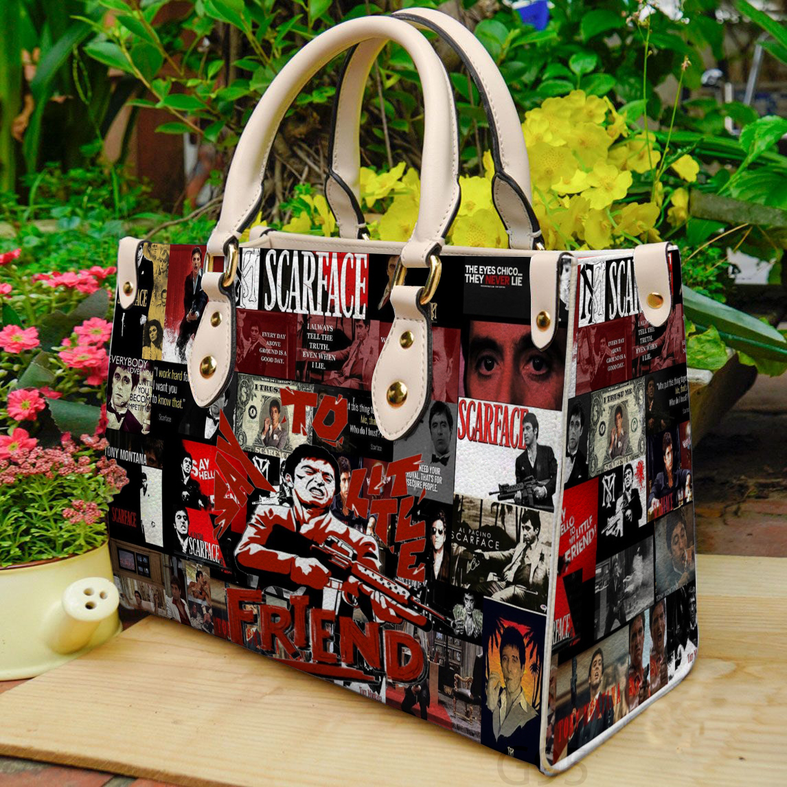 Al Pacino Leather Handbag 1 Al Pacino Leather Handbag