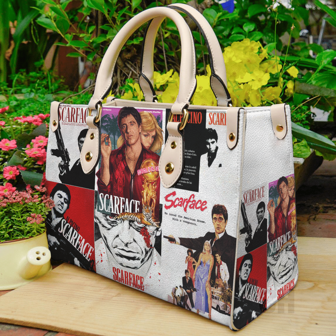 Al Pacino Leather Handbag 1 Al Pacino Leather Handbag