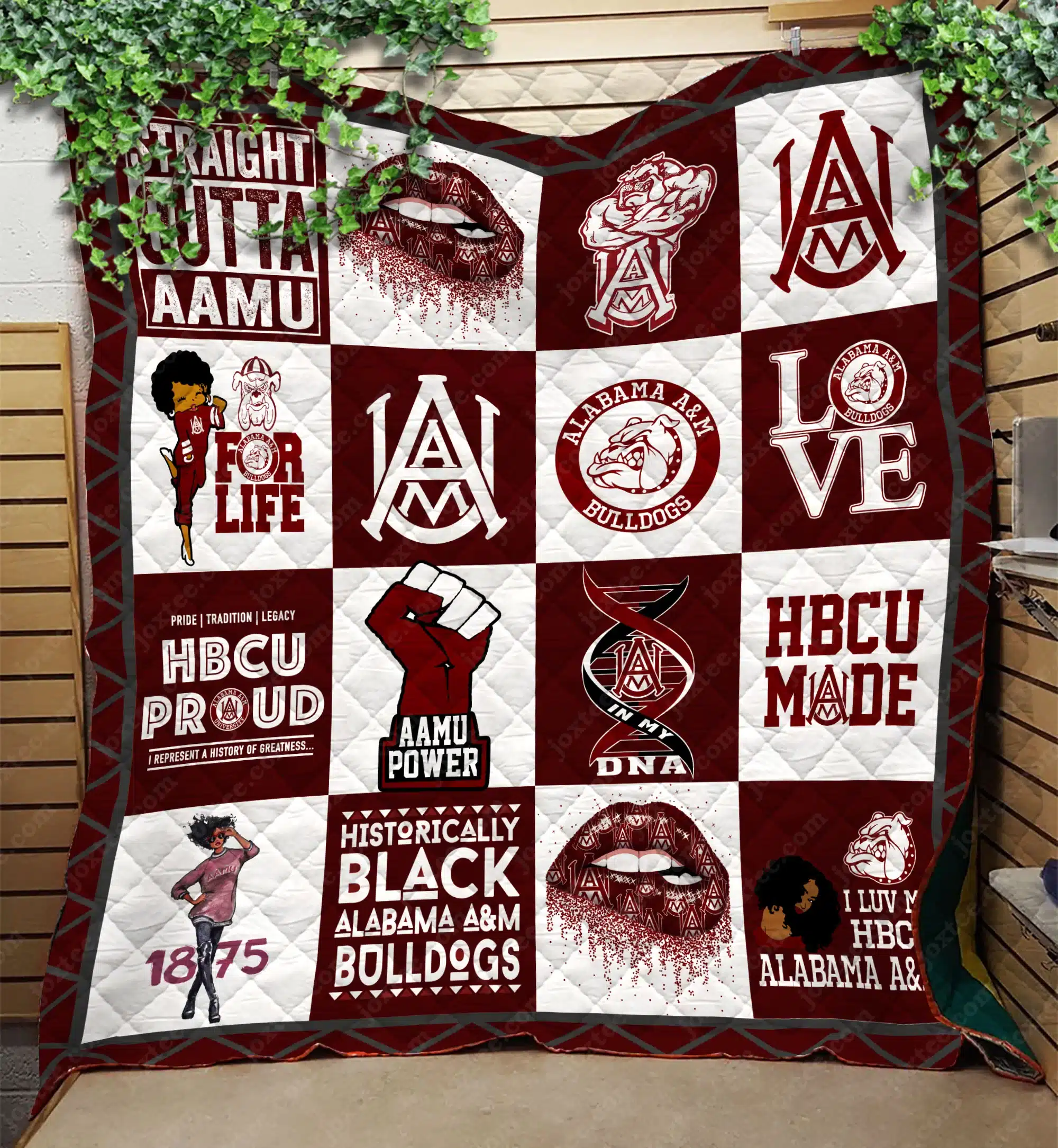 Alabama A&M Bulldogs Blanket 1 Alabama A&M Bulldogs Blanket