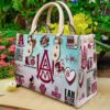 Alabama A&M Leather Handbag