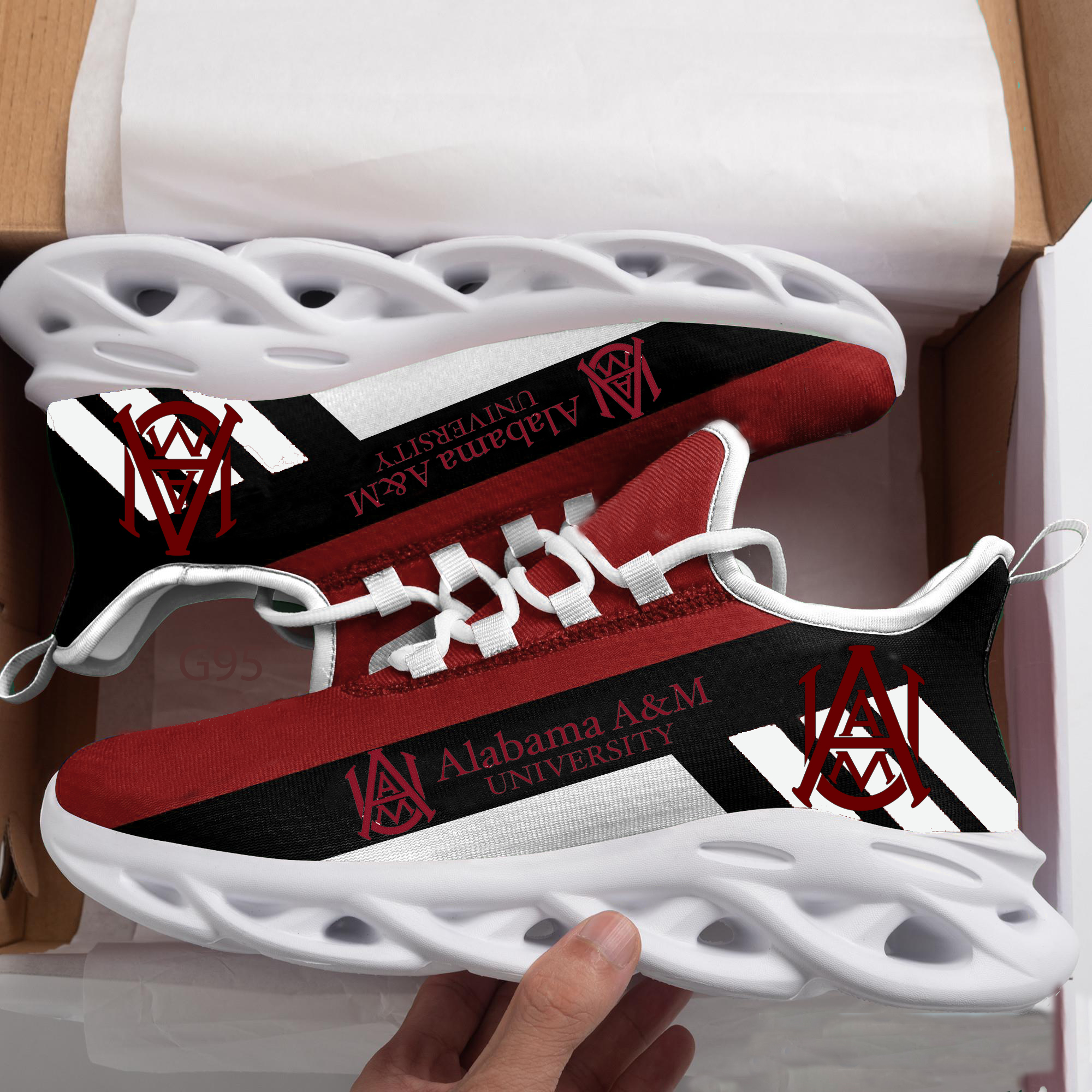 Alabama A&M Max Soul Shoes 1 Alabama A&M Max Soul Shoes