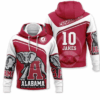Alabama Crimson Tide 1 Hoodie Zip Hoodie 3D
