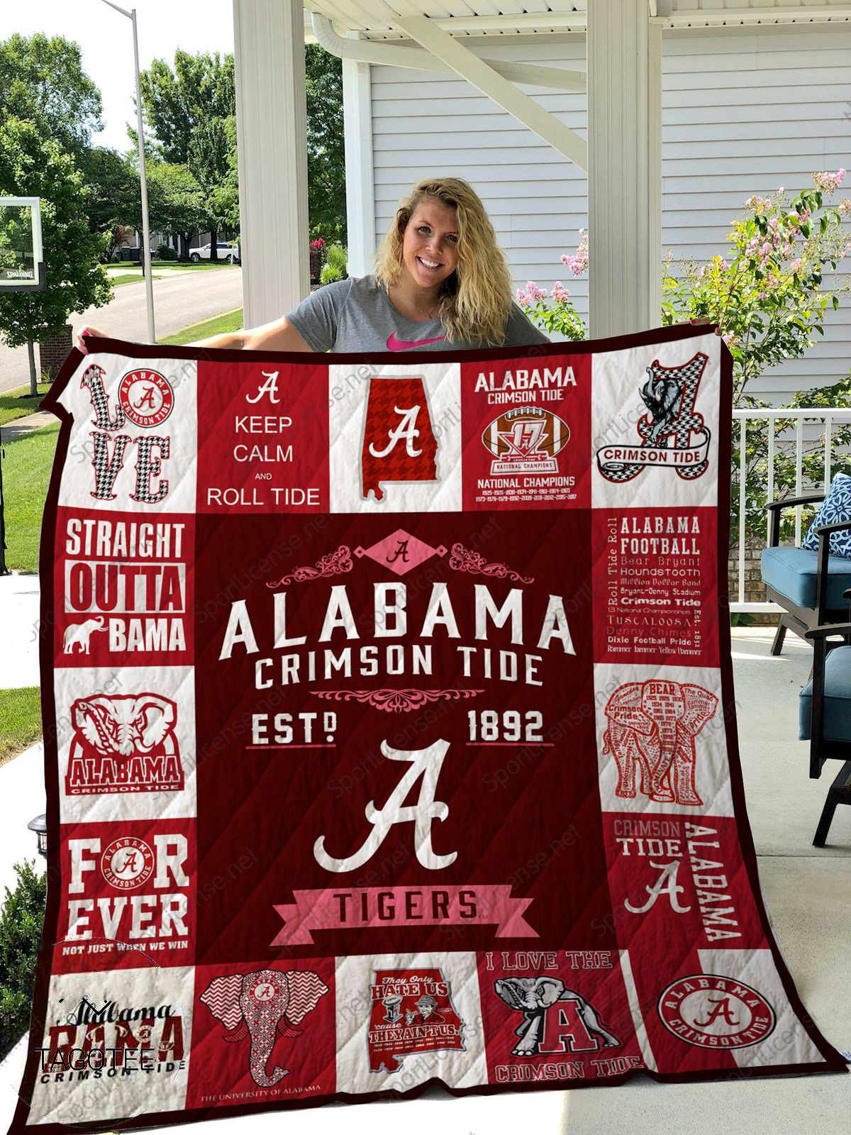 Alabama Crimson Tide Blanket 1 Alabama Crimson Tide Blanket