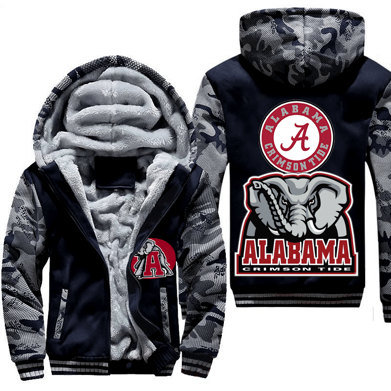 Alabama Crimson Tide Fleece Jacket 1 Alabama Crimson Tide Fleece Jacket