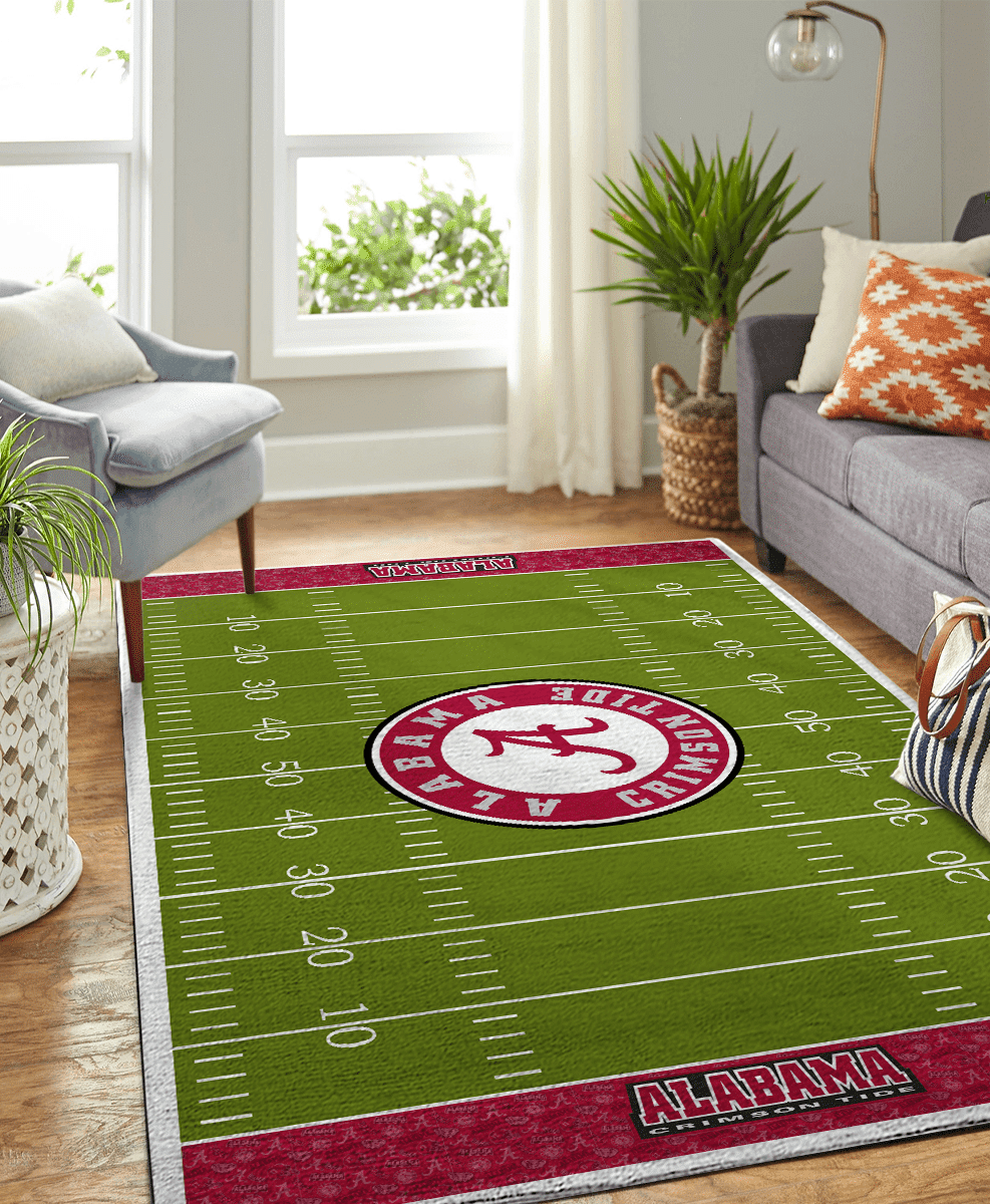 Alabama Crimson Tide G0 Area Rug 1 Alabama Crimson Tide G0 Area Rug
