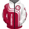 Alabama Crimson Tide Hoodie Zip Hoodie 3D
