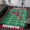 Alabama Crimson Tide Lover Area Rug