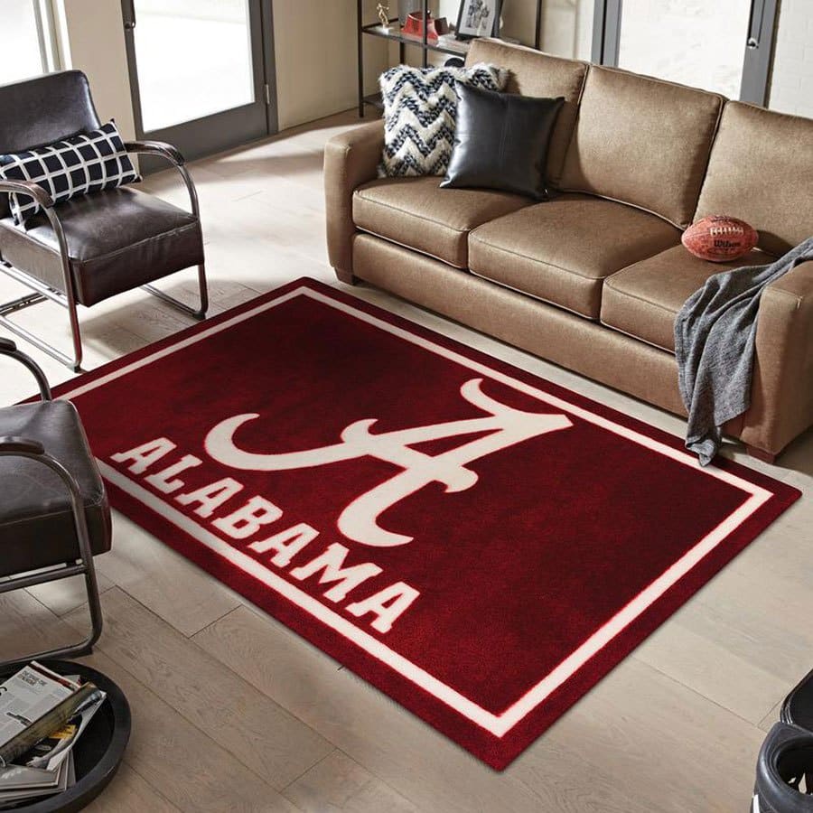 Alabama Crimson Tide Lover Area Rug 1 Alabama Crimson Tide Lover Area Rug