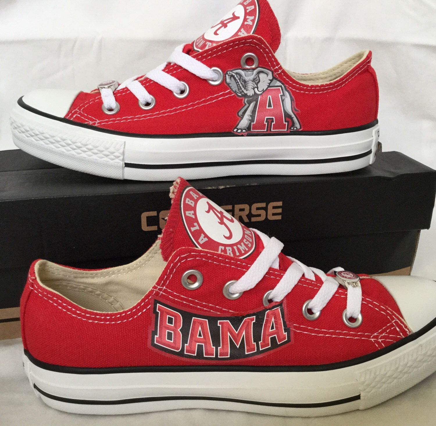 Alabama Crimson Tide Low Top Shoes 1 Alabama Crimson Tide Low Top Shoes