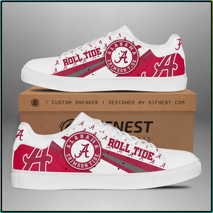 Alabama Crimson Tide Stan Smith Shoes 1 Alabama Crimson Tide Stan Smith Shoes