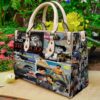 Alain Delon Leather Handbag