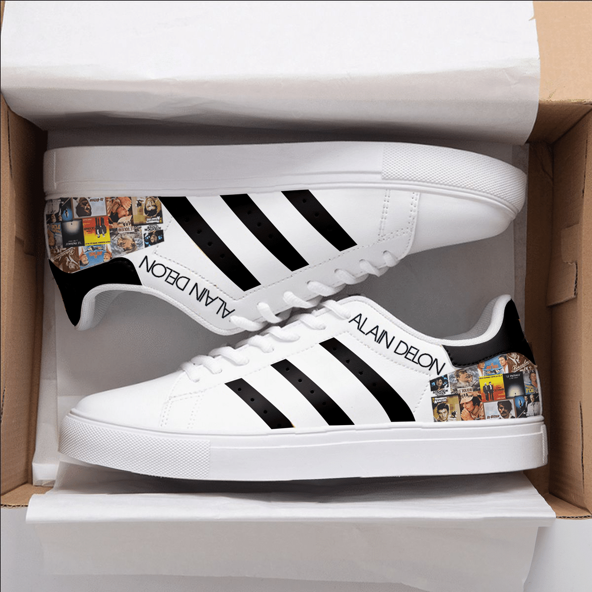 Alain Delon Stan Smith Shoes 1 Alain Delon Stan Smith Shoes