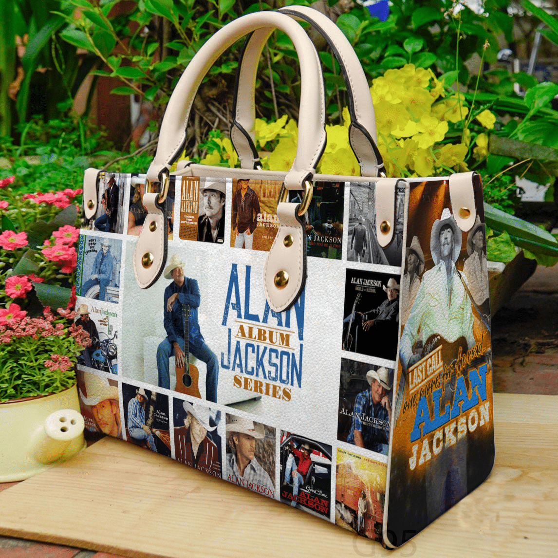 Alan Jackson 2 Leather Handbag 1 Alan Jackson 2 Leather Handbag