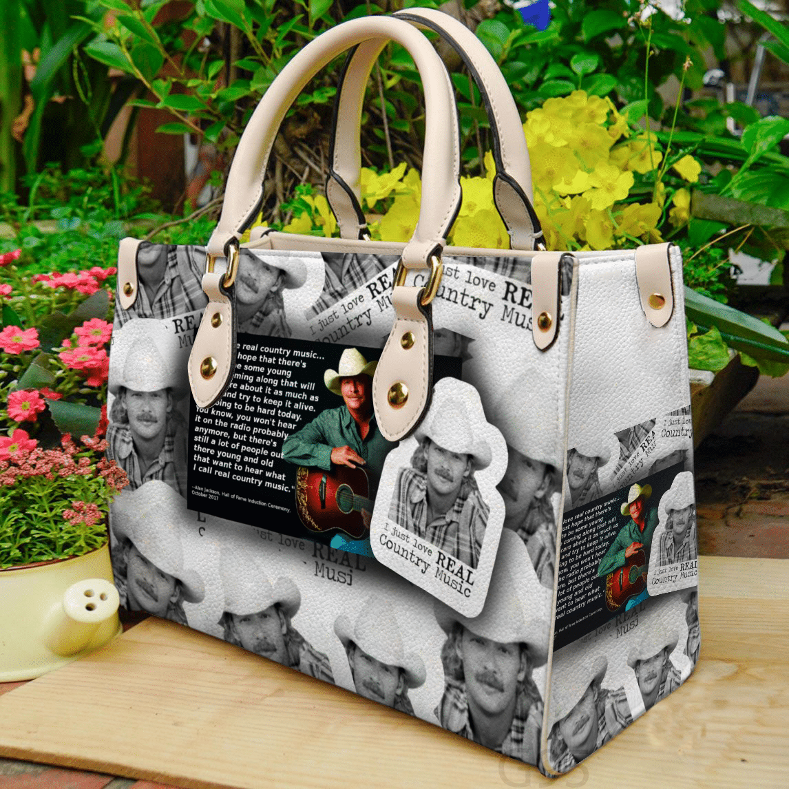 Alan Jackson 3 Leather Handbag 1 Alan Jackson 3 Leather Handbag