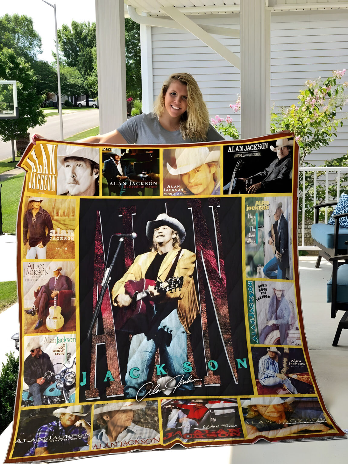Alan Jackson Blanket 1 Alan Jackson Blanket