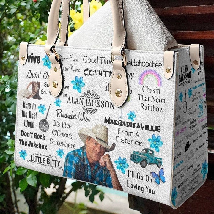 Alan Jackson Leather Handbag 1 Alan Jackson Leather Handbag