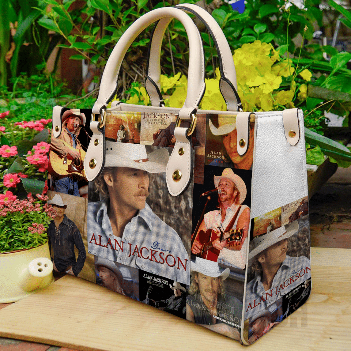 Alan Jackson Lover Leather Handbag 1 Alan Jackson Lover Leather Handbag