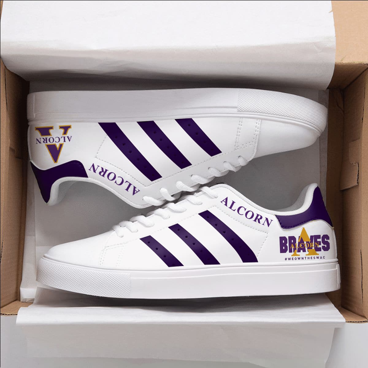 Alcorn State Stan Smith Shoes 1 Alcorn State Stan Smith Shoes