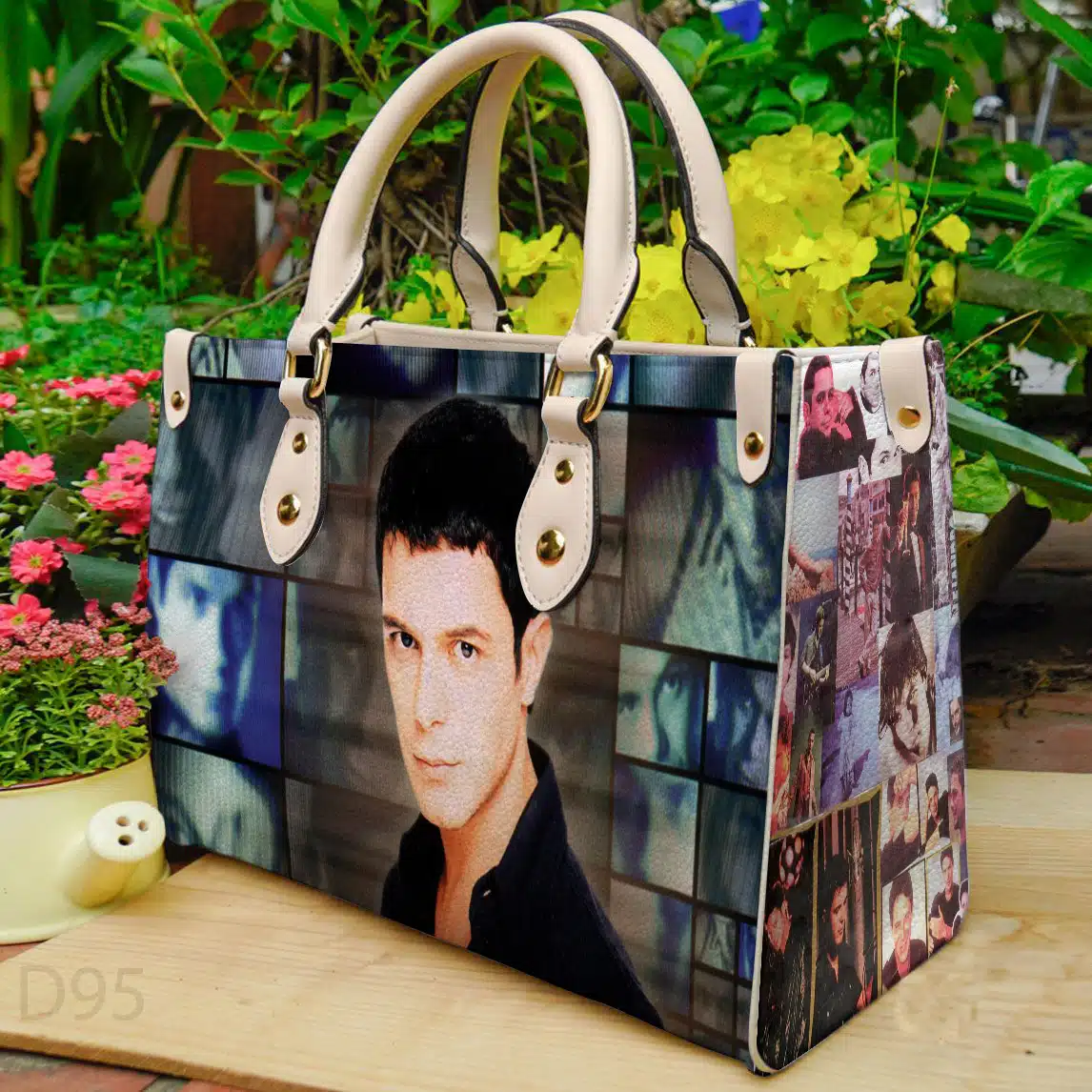 Alejandro Sanz Leather Handbag 1 Alejandro Sanz Leather Handbag