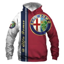 Alfa Romeo A1 Hoodie Zip Hoodie 3D