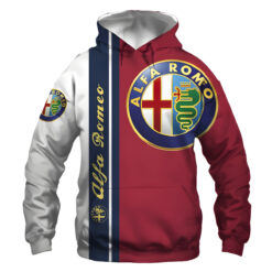 Alfa Romeo A1 Hoodie Zip Hoodie 3D