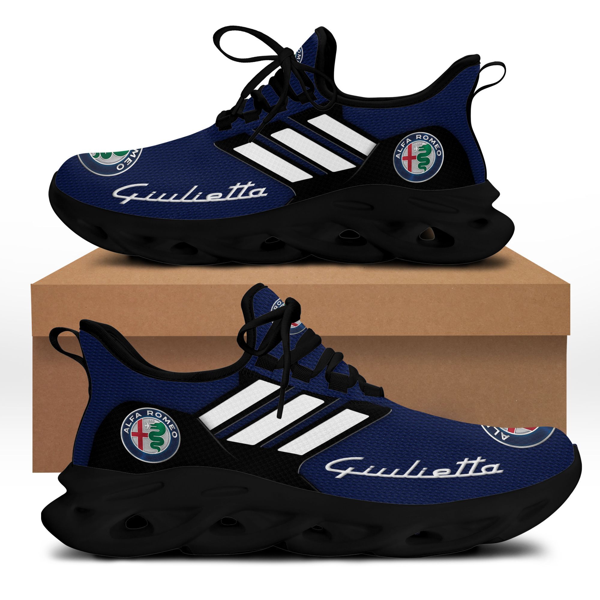 Alfa Romeo Lover Black Max Soul Shoes 1 Alfa Romeo Lover Black Max Soul Shoes