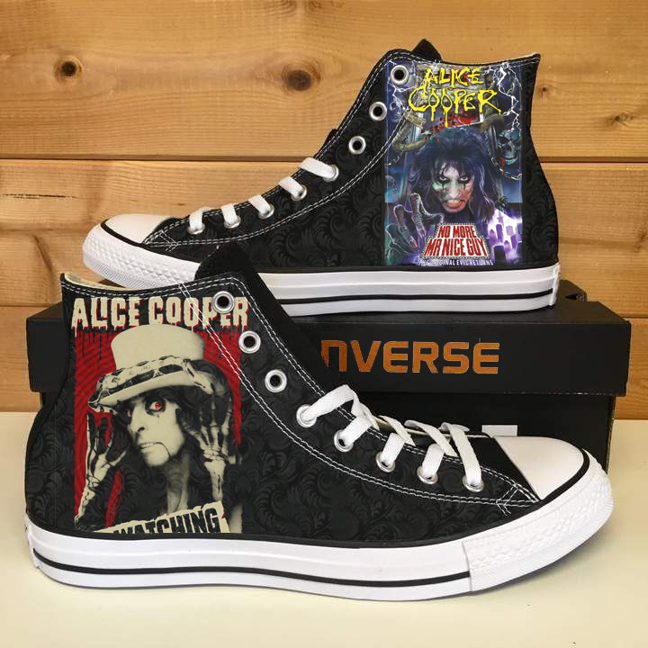 Alice Cooper High Top Shoes 1 Alice Cooper High Top Shoes