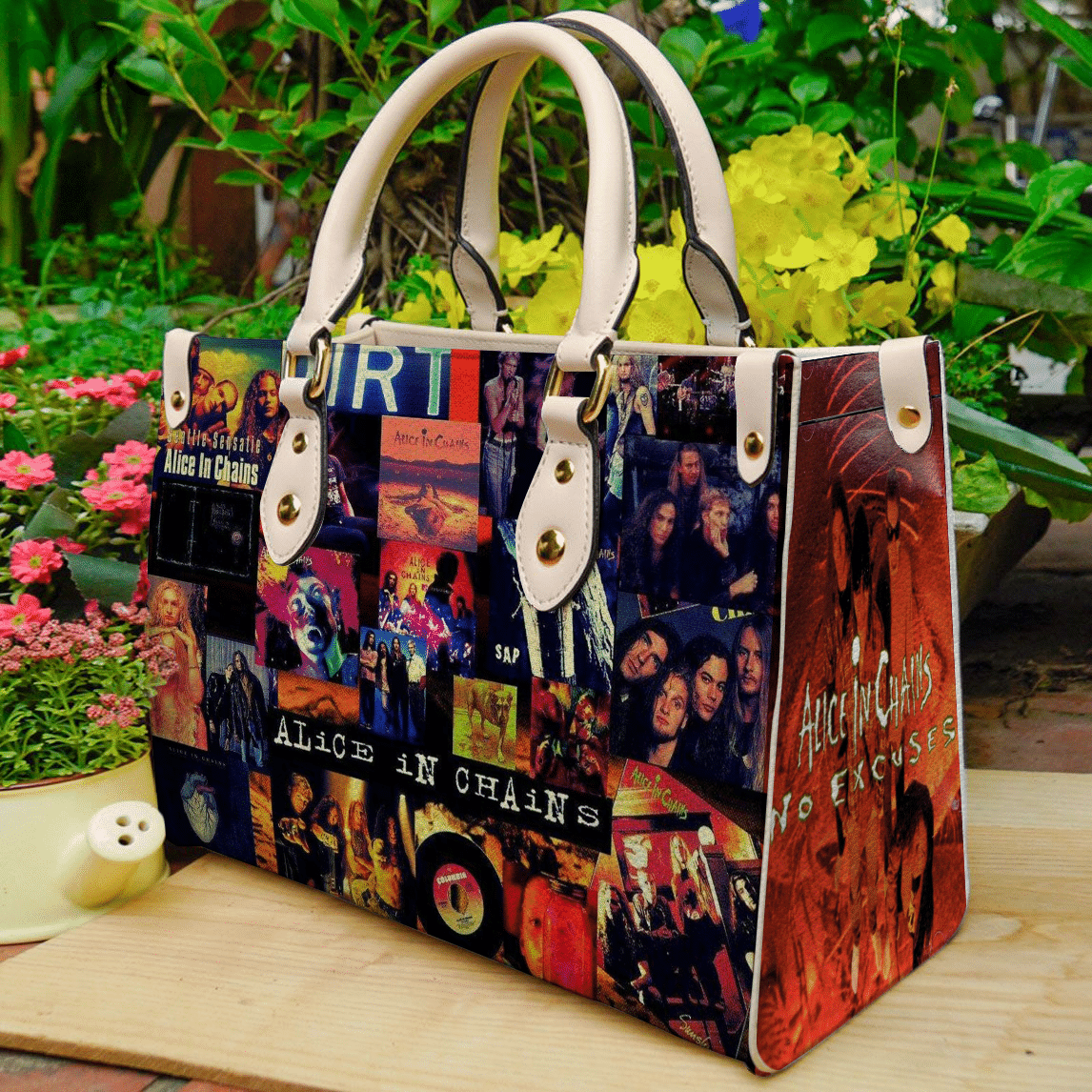 Alice In Chains Leather Handbag 1 Alice In Chains Leather Handbag