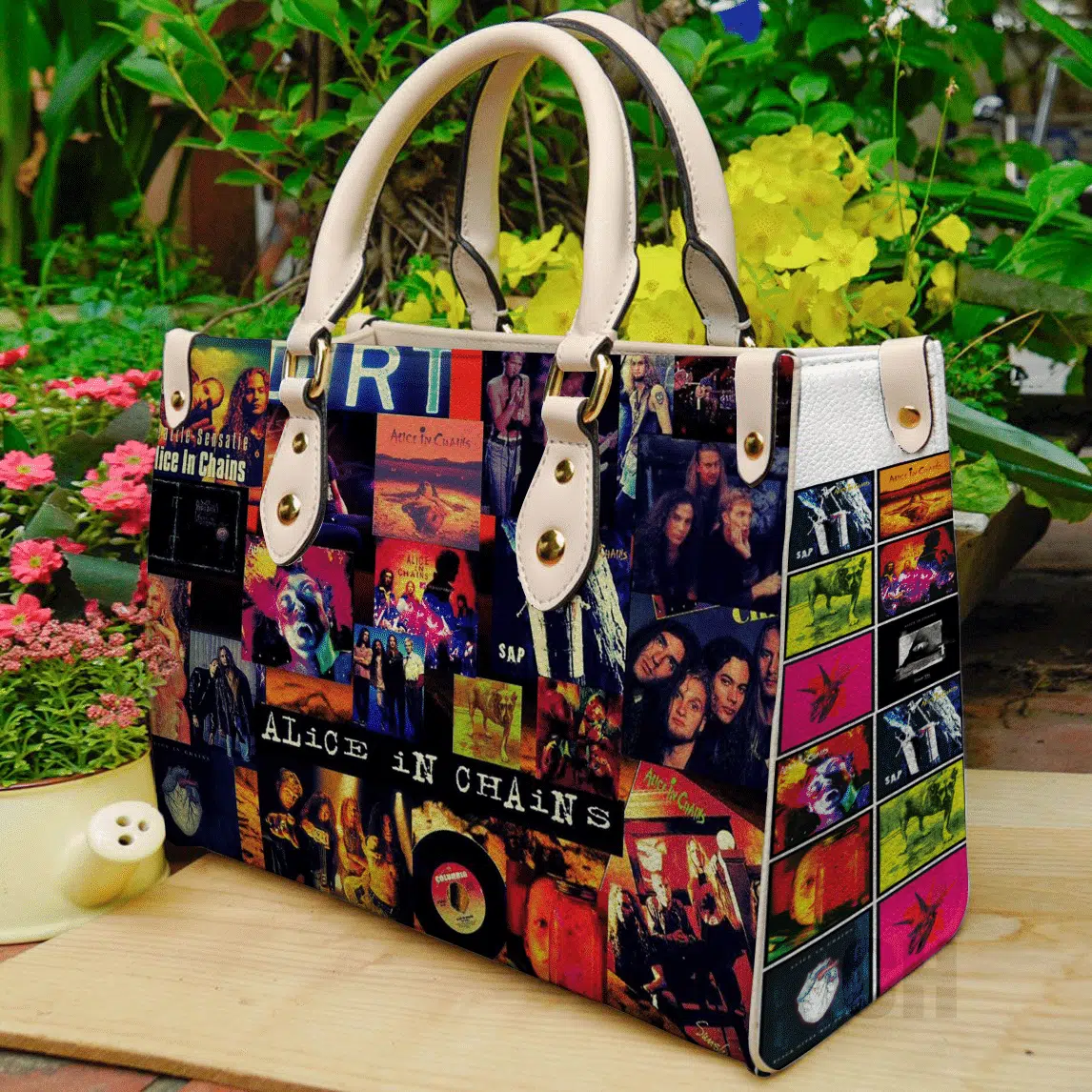 Alice In Chains Leather Handbag 1 Alice In Chains Leather Handbag