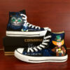 Alice In Wonderland High Top Shoes