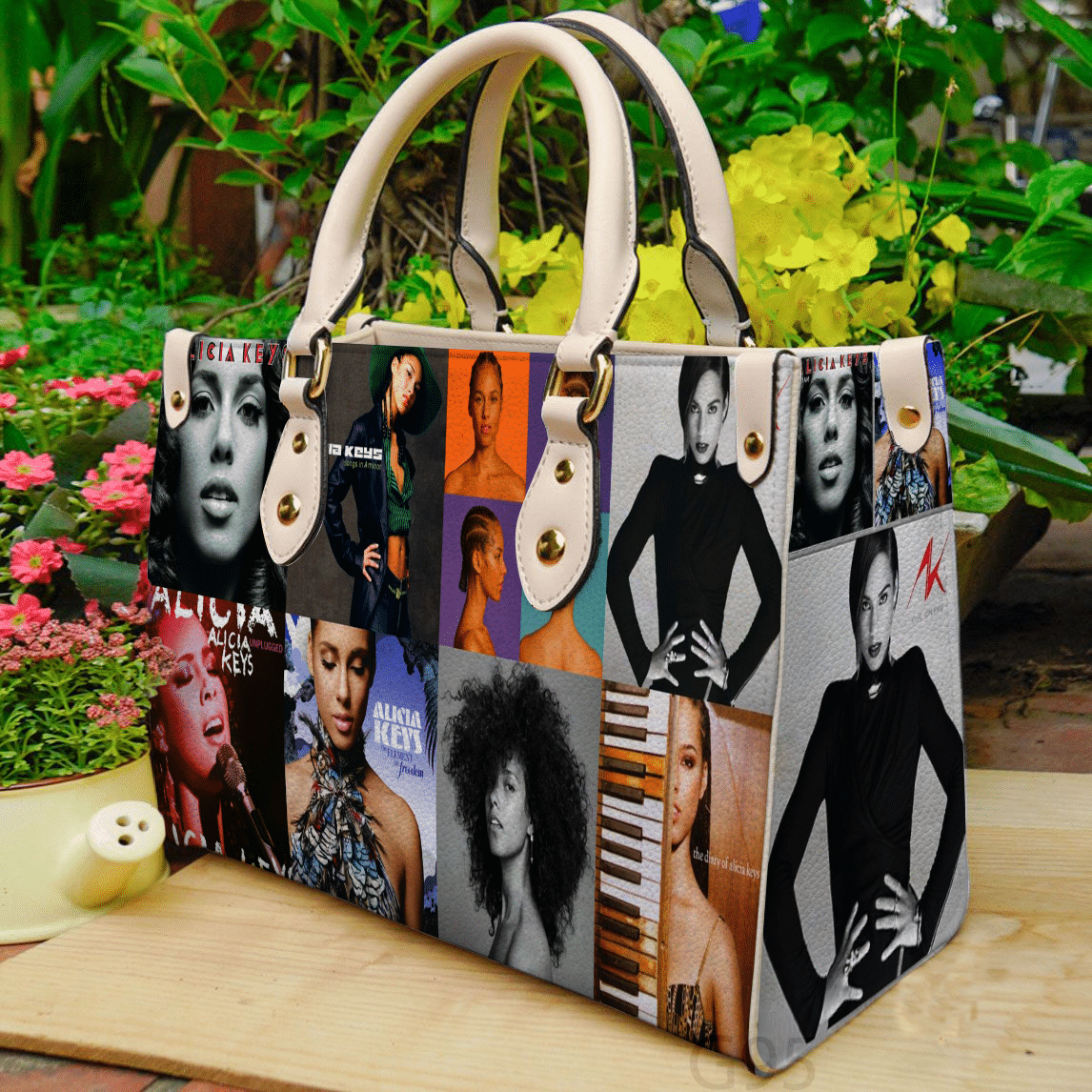 Alicia Keys Leather Handbag 1 Alicia Keys Leather Handbag