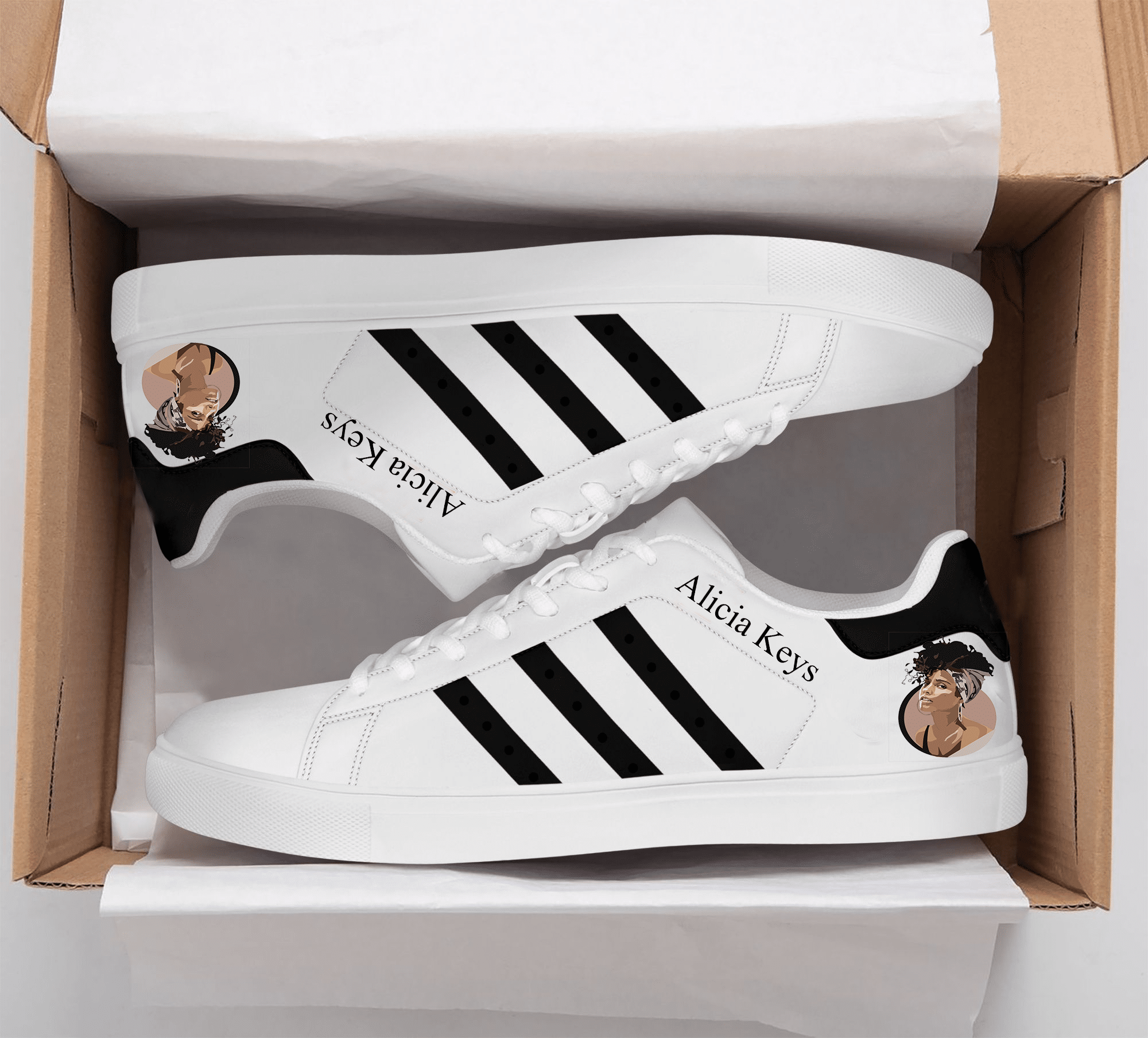 Alicia Keys Stan Smith Shoes 1 Alicia Keys Stan Smith Shoes