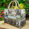 All Creatures Great And Small Leather Handbag