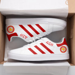 Alpha Kappa Rho Red Stan Smith Shoes
