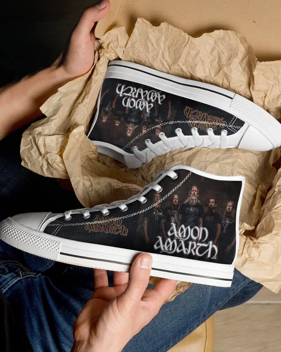 Amon Amarth High Top Shoes 1 Amon Amarth High Top Shoes