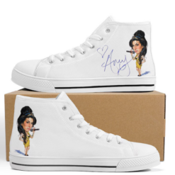 Amy Winehouse High Top Shoes
