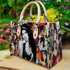 Amy Winehouse Leather Handbag