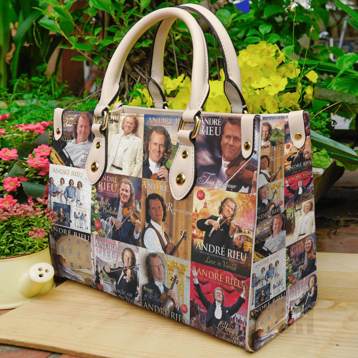 André Rieu Lover Leather Handbag 1 André Rieu Lover Leather Handbag