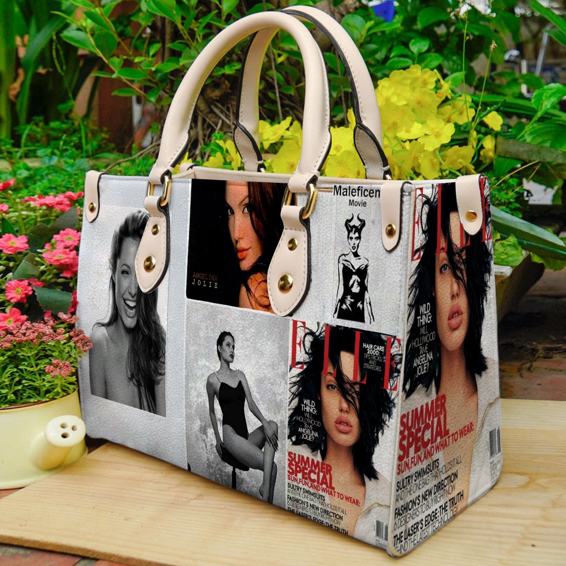 Angelina Jolie Lover Leather Handbag 1 Angelina Jolie Lover Leather Handbag