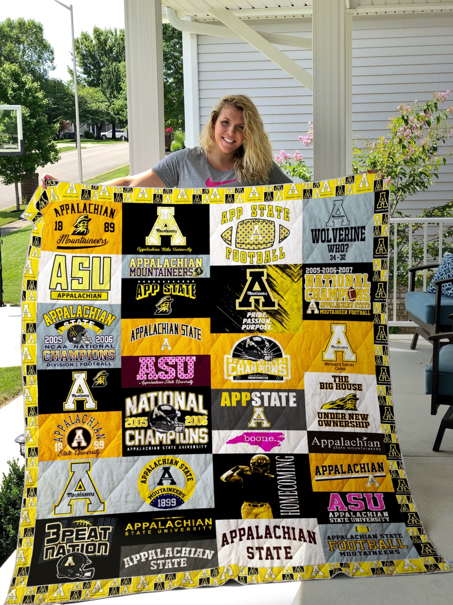 Appalachian State Mountaineers Blanket 1 Appalachian State Mountaineers Blanket