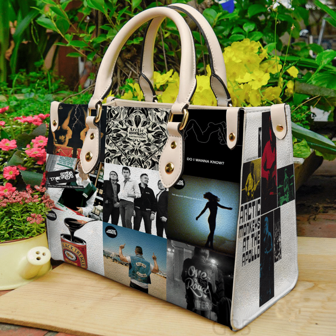 Arctic Monkeys Leather Handbag 1 Arctic Monkeys Leather Handbag